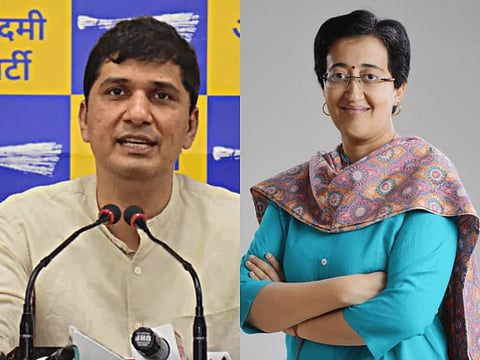 Delhi LG Saxena recommends names of Atishi, Bharadwaj to Prez for appointment as minister
