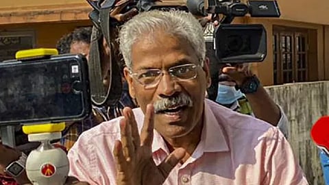 ED interrogates Kerala CM's aide Raveendran in Life Mission case