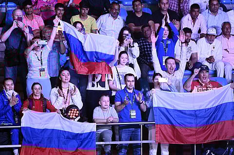 Goof-up: Russian anthem played incorrectly at World Championships