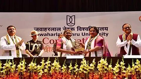 JNU lively reflection of India's cultural unity: President Murmu