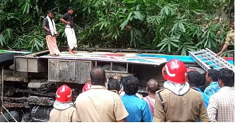 At least 62 Sabarimala pilgrims injured as bus falls into gorge in Kerala