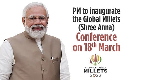 PM Modi to inaugurate two-day global conference on millets on Saturday