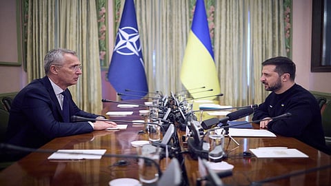 NATO chief: Ukraine's "rightful place'' is in the alliance