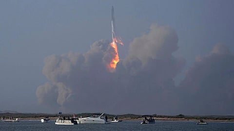 SpaceX giant rocket explodes minutes after launch from Texas