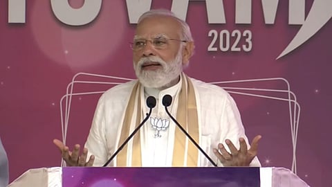 Modi attacks Left, Congress; says people of Kerala will accept BJP