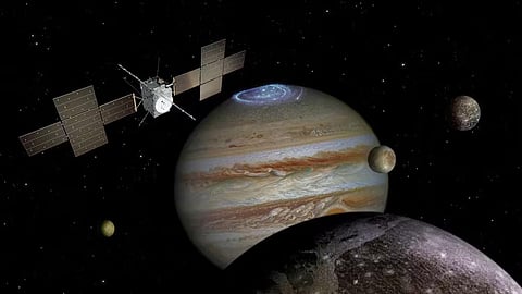 Jupiter's moons hide giant subsurface oceans – two upcoming missions are sending spacecraft to see if these moons could support life