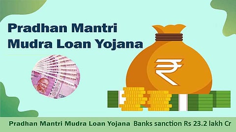 Banks sanction Rs 23.2 lakh crore to about 41 crore beneficiaries under Mudra Yojana