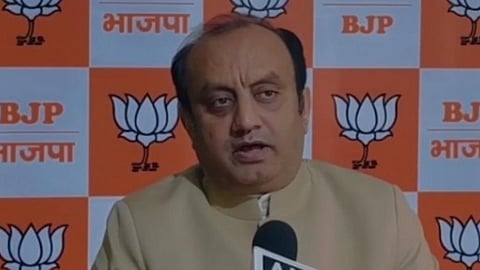 BJP MP and national spokesperson Sudhanshu Trivedi.