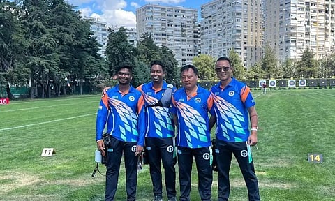 Archery World Cup: Indian men's recurve team wins silver