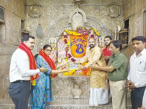 IMC Commissioner visits Kharjana temple