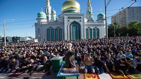 Muslims celebrate Eid al-Fitr holiday with feasts, prayers