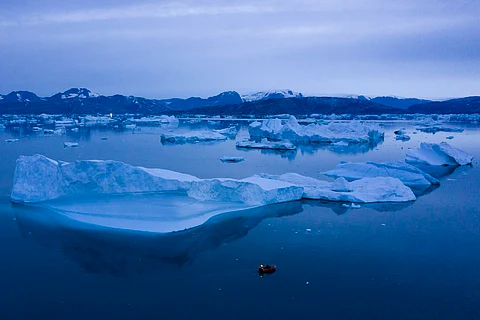 Devastating'' melt of Greenland, Antarctic ice sheets found
