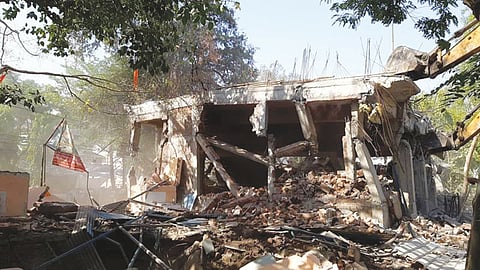 Temple tragedy followup Four encroachments removed