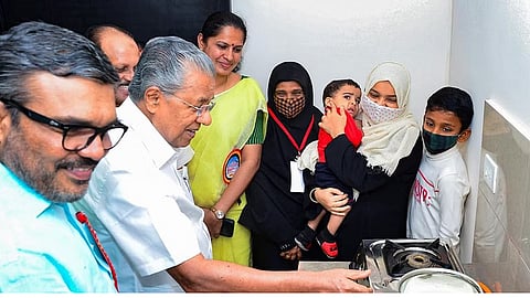 Homeless people get keys for houses under 'Life Mission' project in Kerala
