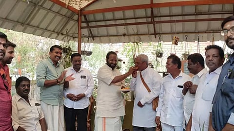 After 'sneha yatra' on Easter, BJP leaders host breakfast for Christian priests on Vishu