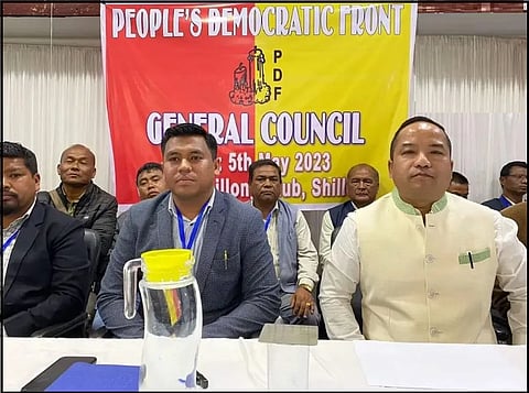 PDF merges with ruling NPP in Meghalaya