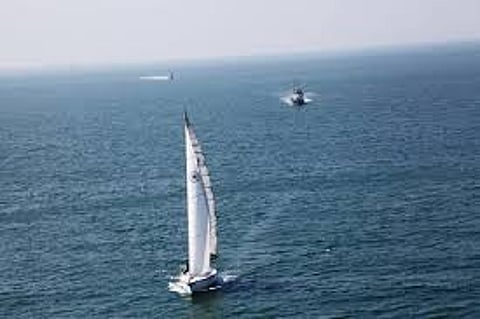 Two women officers of Indian Navy training for solo sailing expedition around the globe