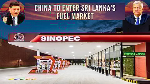Fuel-starved Sri Lanka enters fuel deal with China's Sinopec: Official