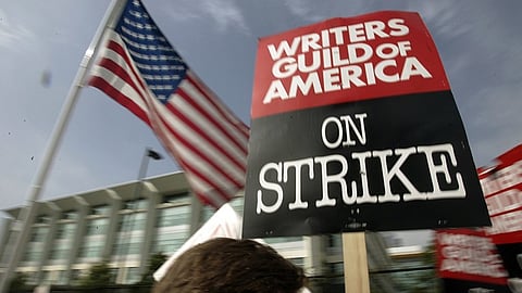 Hollywood writers begin strike, late-night shows go dark