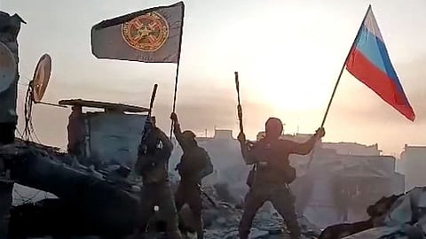 Zelenskyy denies Ukrainian city of Bakhmut occupied by Russian forces