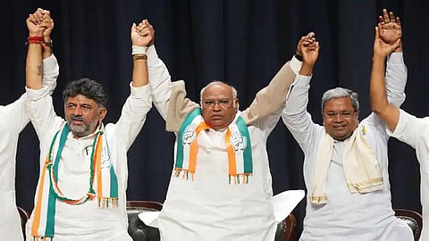 'Who will be CM?': Newly-elected Congress MLAs to meet in Bengaluru on Sunday evening