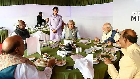 Leaders of Pacific nations relish Indian delicacies, millets at lunch hosted by PM Modi Port