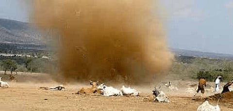 Destructing swirling winds a normal now