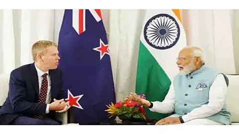 PM Modi, New Zealand counterpart Hipkins discuss full range of bilateral ties
