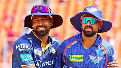 Gujarat Titans post 227/2 against LSG
