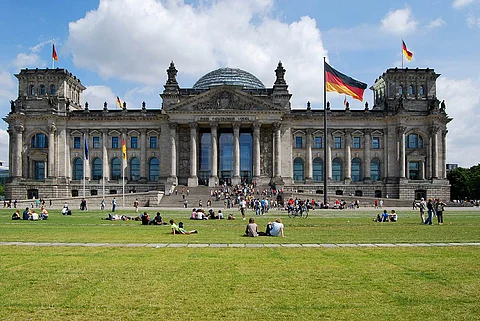 Germany's GDP shrinks by 0.3 per cent in first quarter to put Europe's biggest economy into recession