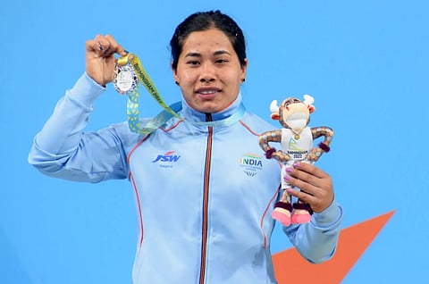 India's Bindyarani Devi wins silver at Asian Championships