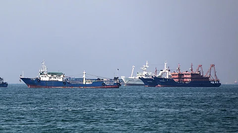 US, British and French naval chiefs in Mideast transit Strait of Hormuz after Iran tanker seizures