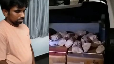 Man arrested for illegal possession of explosives in Kerala's Kasaragod