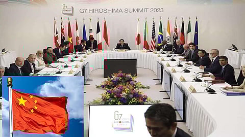 China slams G7 statement; lodges protest against brazen interference in its internal affairs
