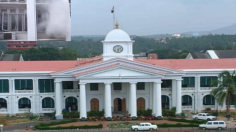 Fire breaks out in Kerala Secretariat complex