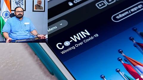 Cowin app or database not appear to have been directly breached: Union Minister Rajeev Chandrasekhar