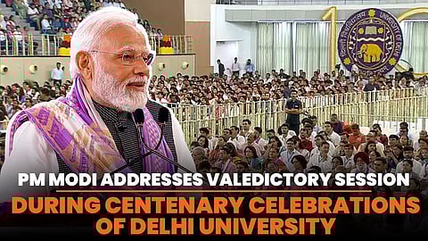 Futuristic policies in last few years boosted global recognition for Indian universities: PM Modi