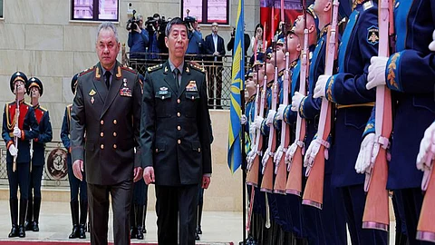 Top American, Chinese defence officials vie for influence in Asia-Pacific