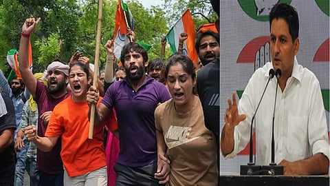 Govt will have to pay heavy price for 'protecting' accused: Cong on wrestlers' matter