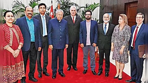 Kerala CM holds discussions with Cuban authorities, aims to cooperate in health, ayurveda, literature sectors