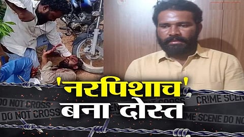 Man tries to drink blood after slitting throat of another suspecting him of having affair with wife