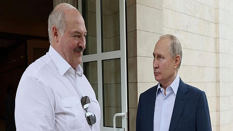 Leader of Belarus says he wouldn't hesitate to use Russian nuclear weapons to repel aggression