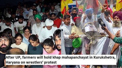 Wrestlers' issue: Khap mahapanchayat underway in Haryana's Kurukshetra