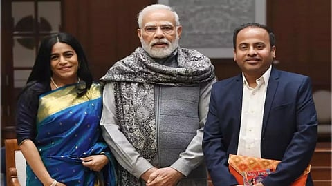 PM Modi joins Grammy-winning singer Falu for a special song on benefits of millets