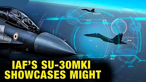 SU-30MKI jets of IAF carry out long-range mission in Indian Ocean region