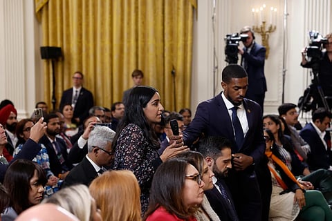 "Unacceptable": White House on online harassment of WSJ journalist who questioned PM Modi on minorities' rights