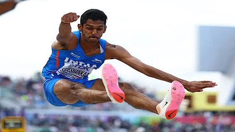 Sreeshankar jumps huge 8.41m in National Inter-State, qualifies for World Championships