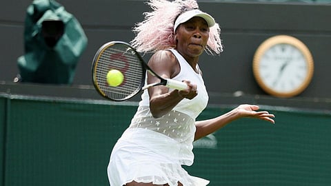 Venus Williams will begin her 24th Wimbledon appearance against Elina Svitolina