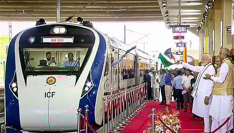 PM Modi flags off 5 Vande Bharat trains from Madhya Pradesh
