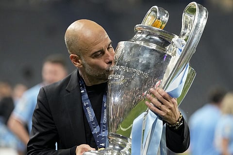 Guardiola looks to build on Man City success in Champions League after finally conquering Europe